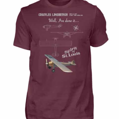 HERITAGE Spirit of Saint Louis T-shirt - Men Basic Shirt-839