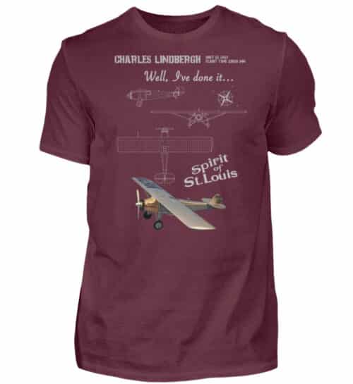 HERITAGE Spirit of Saint Louis T-shirt - Men Basic Shirt-839