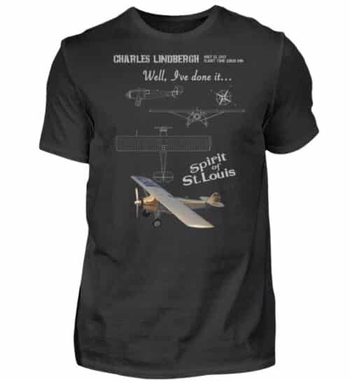 T-shirt HERITAGE Spirit of Saint Louis - Men Basic Shirt-16