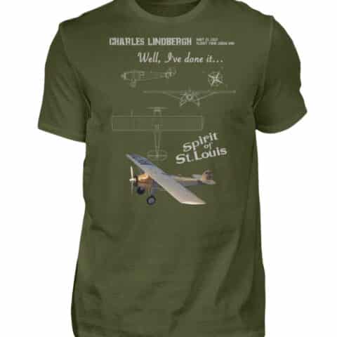T-shirt HERITAGE Spirit of Saint Louis - Men Basic Shirt-1109