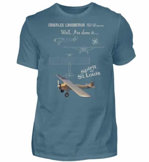T-shirt HERITAGE Spirit of Saint Louis - Men Basic Shirt-1230
