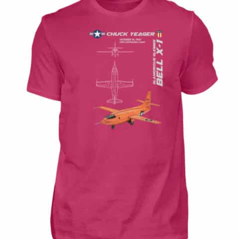 T-shirt HERITAGE CHUCK YEAGER - Men Basic Shirt-1216