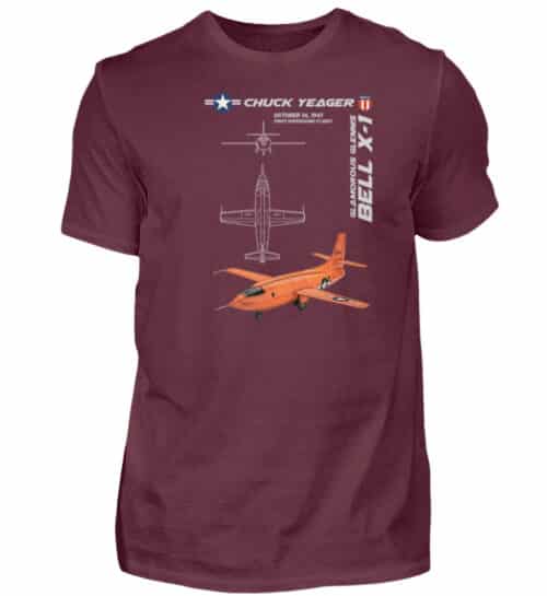 T-shirt HERITAGE CHUCK YEAGER - Men Basic Shirt-839