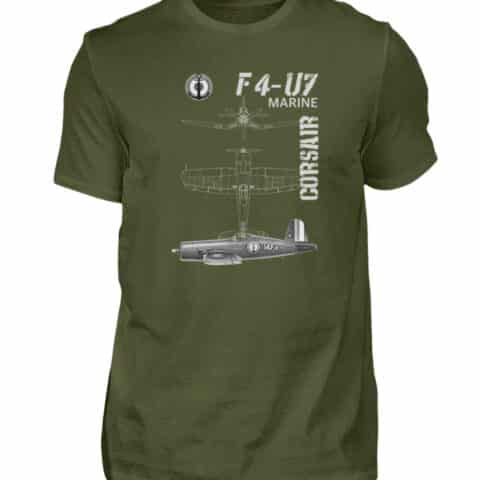 Tee-shirt F4-7U CORSAIR Marine - Men Basic Shirt-1109