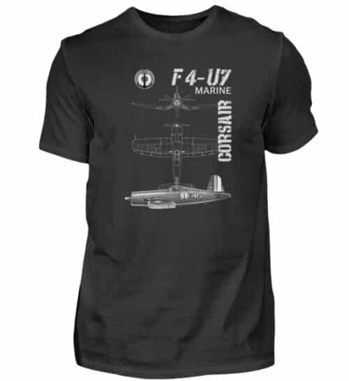 T-shirt F4-7U CORSAIR Marine - Men Basic Shirt-16