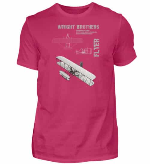 T-shirt HERITAGE WRIGHT BROTHERS - Men Basic Shirt-1216
