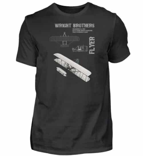 T-shirt HERITAGE WRIGHT BROTHERS - Men Basic Shirt-16