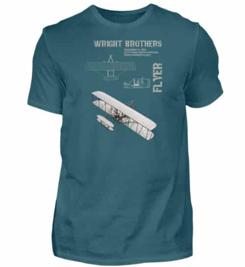 T-shirt HERITAGE WRIGHT BROTHERS - Men Basic Shirt-1096