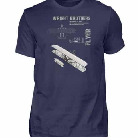 T-shirt HERITAGE WRIGHT BROTHERS - Men Basic Shirt-198