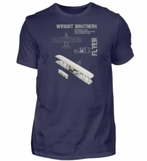 T-shirt HERITAGE WRIGHT BROTHERS - Men Basic Shirt-198