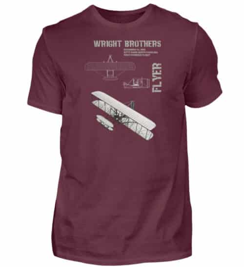 T-shirt HERITAGE WRIGHT BROTHERS - Men Basic Shirt-839