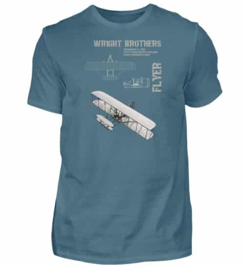 T-shirt HERITAGE WRIGHT BROTHERS - Men Basic Shirt-1230