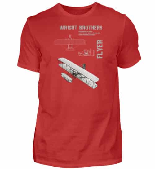 T-shirt HERITAGE WRIGHT BROTHERS - Men Basic Shirt-4