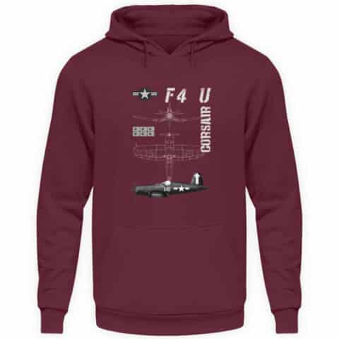 Sweatshirt WARBIRD F4U CORSAIR - Unisex Hoodie-839