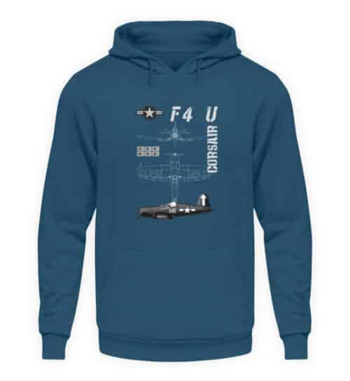 Sweatshirt WARBIRD F4U CORSAIR - Unisex Hoodie-1461