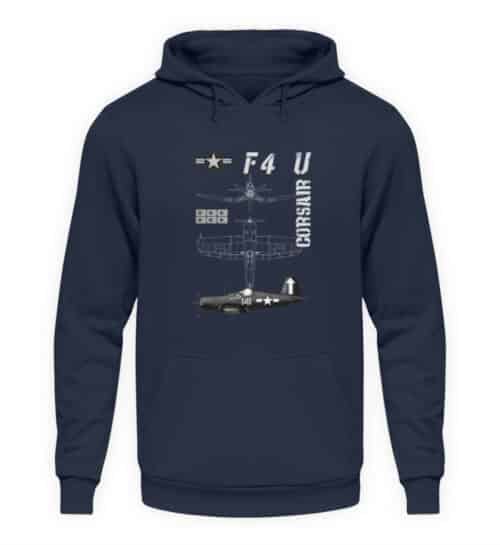 Sweatshirt WARBIRD F4U CORSAIR - Unisex Hoodie-1698