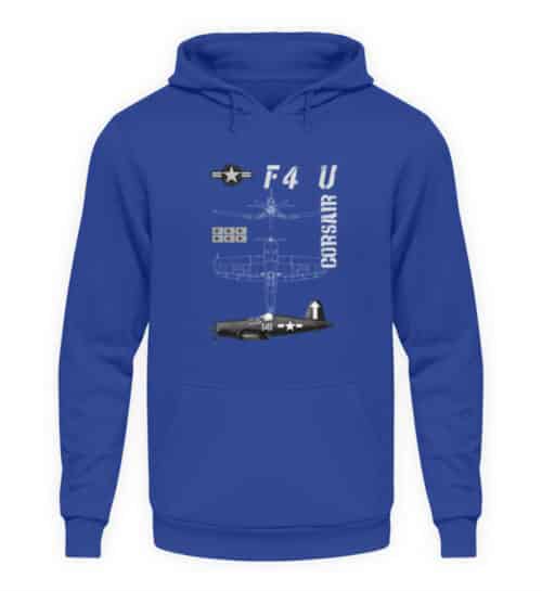 Sweatshirt WARBIRD F4U CORSAIR - Unisex Hoodie-668