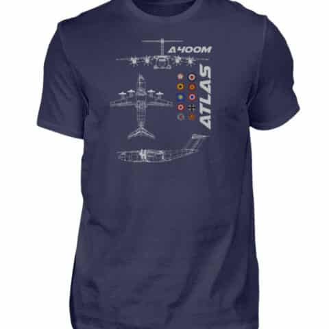 T-shirt Airbus A400-M - Men Basic Shirt-198