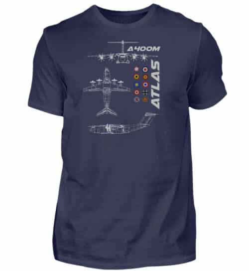 T-shirt Airbus A400-M - Men Basic Shirt-198