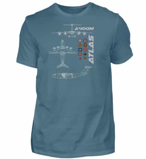 T-shirt Airbus A400-M - Men Basic Shirt-1230