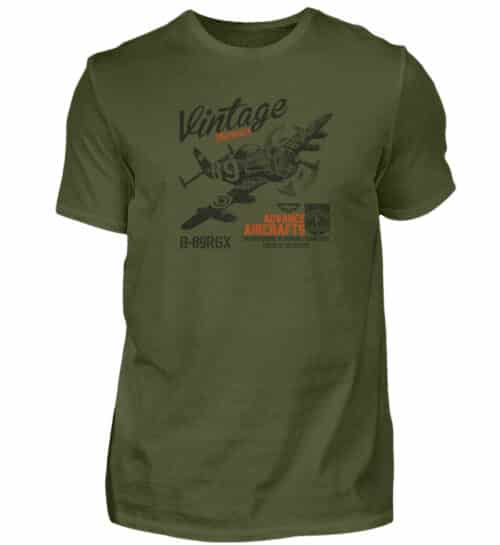 T-shirt Vintage Series - Men Basic Shirt-1109