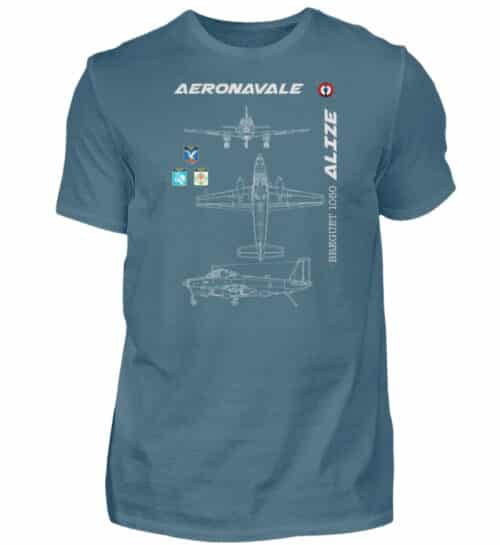 Aéronavale BREGUET ALIZE - Men Basic Shirt-1230