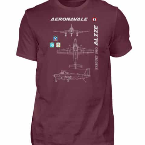 Aéronavale BREGUET ALIZE - Men Basic Shirt-839