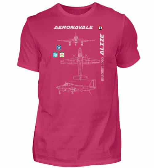 Aéronavale BREGUET ALIZE - Men Basic Shirt-1216