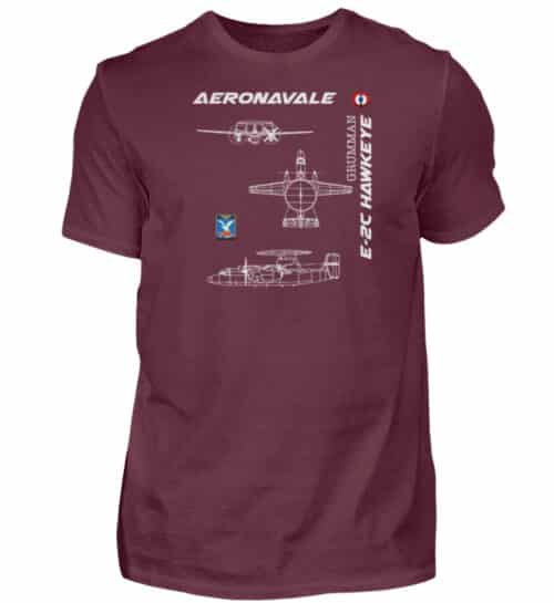 Aéronavale E2-C HAWKEYE - Men Basic Shirt-839