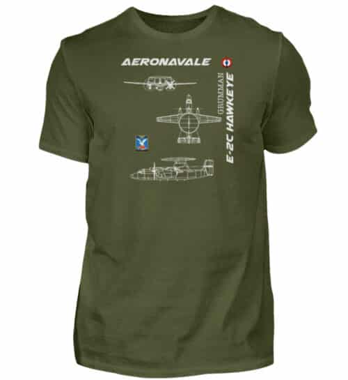 Aéronavale E2-C HAWKEYE - Men Basic Shirt-1109
