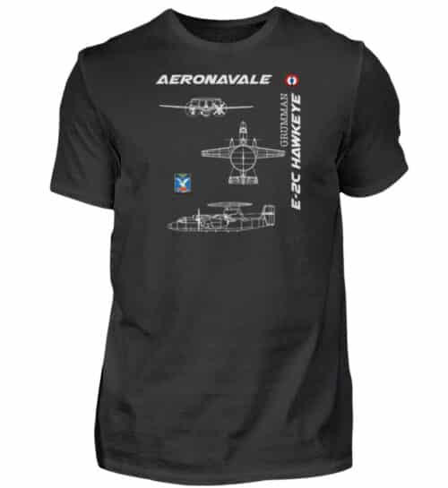 Aéronavale E2-C HAWKEYE - Men Basic Shirt-16