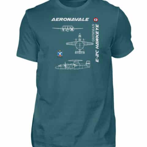 Aéronavale E2-C HAWKEYE - Men Basic Shirt-1096