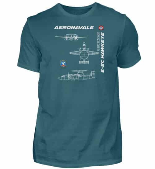 Aéronavale E2-C HAWKEYE - Men Basic Shirt-1096