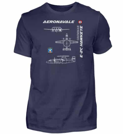 Aéronavale E2-C HAWKEYE - Men Basic Shirt-198