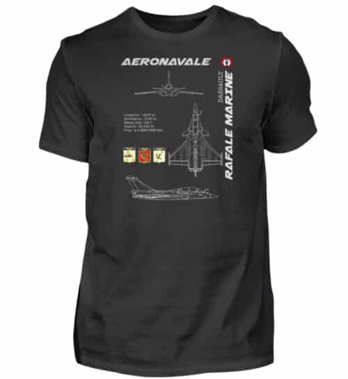 Aéronavale RAFALE - Men Basic Shirt-16