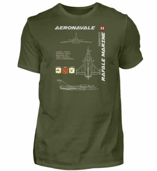 Aéronavale RAFALE - Men Basic Shirt-1109