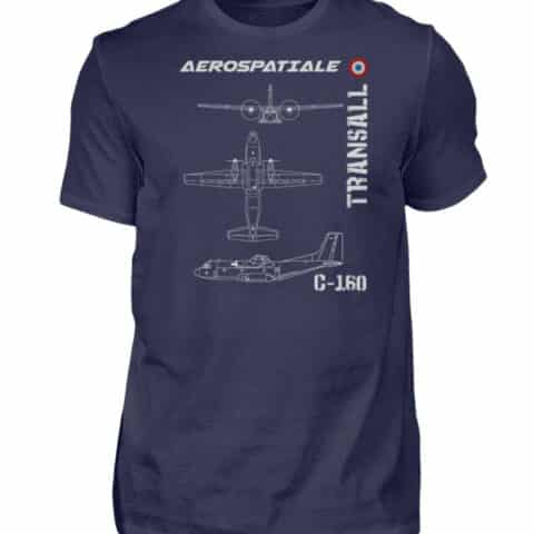 AEROSPATIALE C-160 TRANSALL - Men Basic Shirt-198