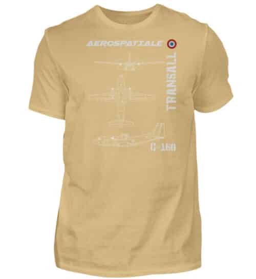 AEROSPATIALE C-160 TRANSALL - Men Basic Shirt-224