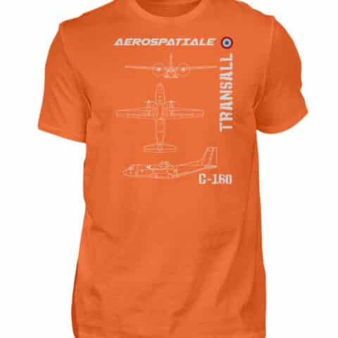 AEROSPATIALE C-160 TRANSALL - Men Basic Shirt-1692