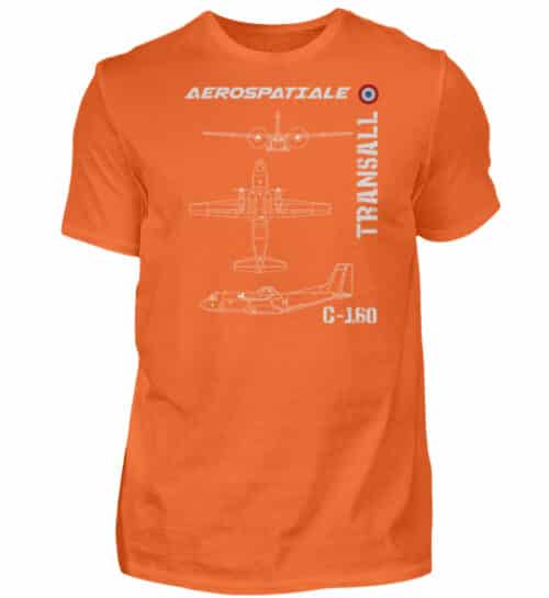 AEROSPATIALE C-160 TRANSALL - Men Basic Shirt-1692