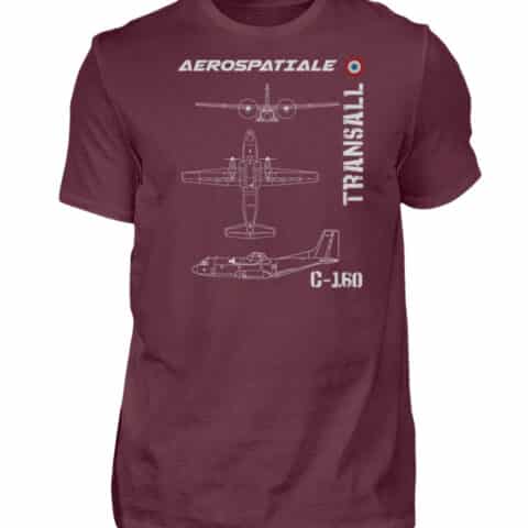 AEROSPATIALE C-160 TRANSALL - Men Basic Shirt-839