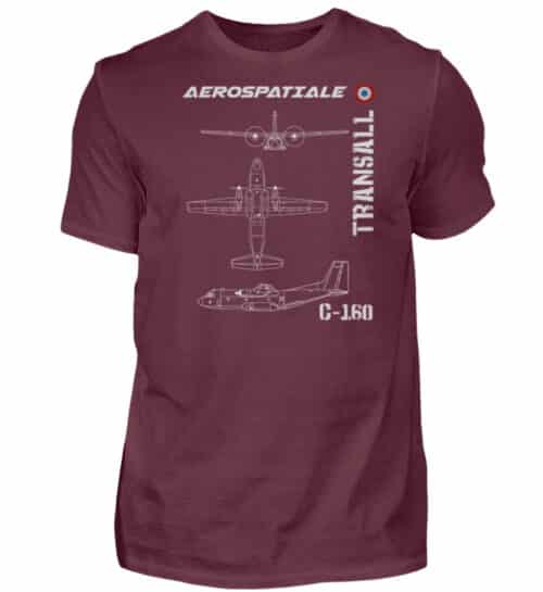 AEROSPATIALE C-160 TRANSALL - Men Basic Shirt-839
