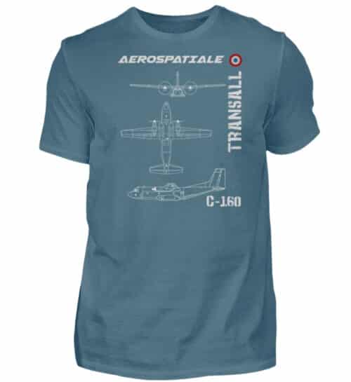 AEROSPATIALE C-160 TRANSALL - Men Basic Shirt-1230