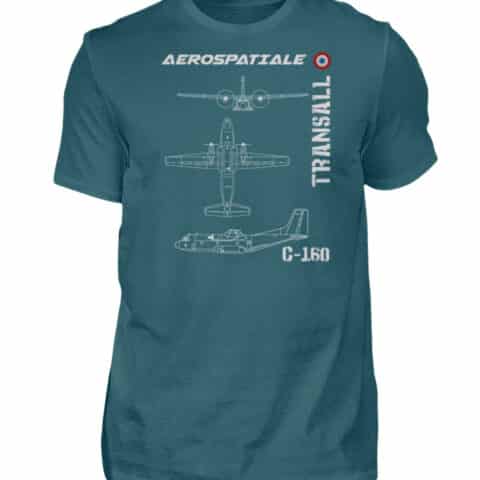 AEROSPATIALE C-160 TRANSALL - Men Basic Shirt-1096