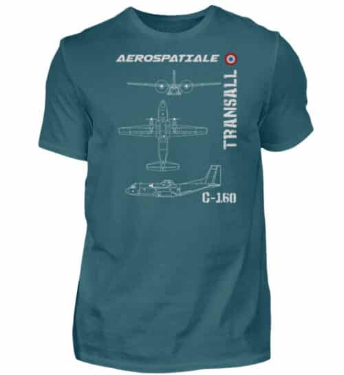 AEROSPATIALE C-160 TRANSALL - Men Basic Shirt-1096