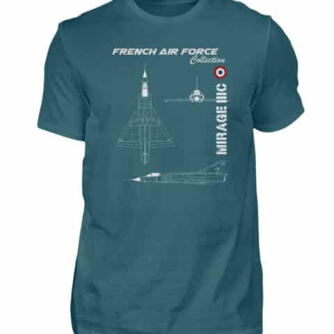 T-shirt MIRAGE IIIC - Men Basic Shirt-1096