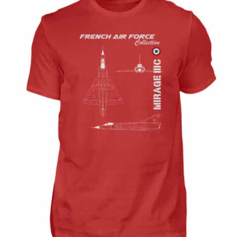 T-shirt MIRAGE IIIC - Men Basic Shirt-4