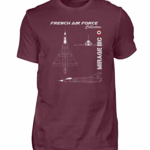 T-shirt MIRAGE IIIC - Men Basic Shirt-839