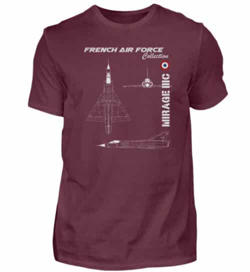 T-shirt MIRAGE IIIC - Men Basic Shirt-839