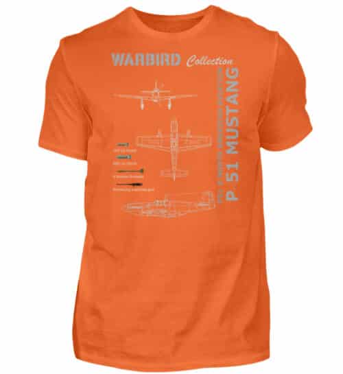 P51 MUSTANG Warbird Collection - Men Basic Shirt-1692